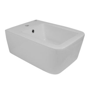 Bide de pared color blanco
