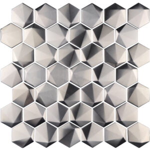 Mosaico Abstract silver