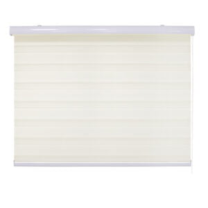 Persiana Tipo Zebra en Poliester Beige Eterno